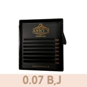 ANNY’S LASHES LUXURY MINI BLAKSTIENOS B ir J 0.07