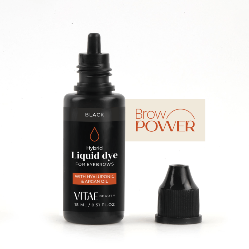 Hibridiniai antakių dažai Brow Power Liquid Hybrid dye, 15 ml - Image 4