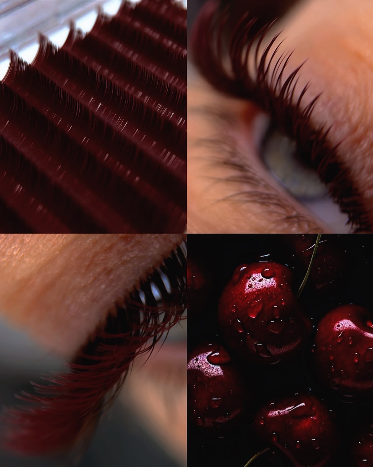 Burgundy spalva ANNY’S LASHES LUXURY BLAKSTIENOS - Image 6