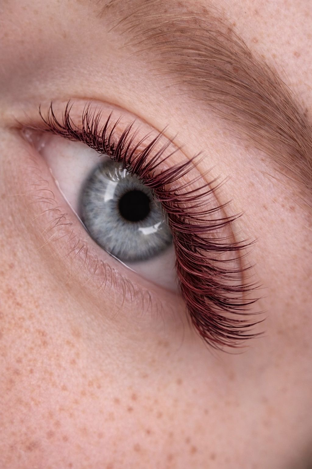 Burgundy spalva ANNY’S LASHES LUXURY BLAKSTIENOS - Image 4