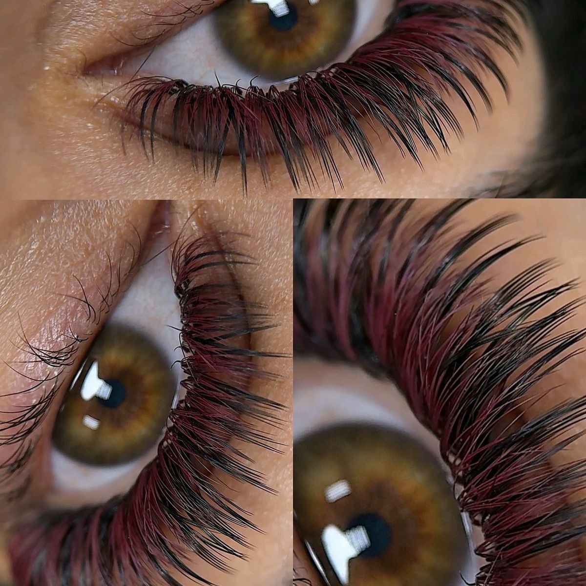 Burgundy spalva ANNY’S LASHES LUXURY BLAKSTIENOS - Image 3