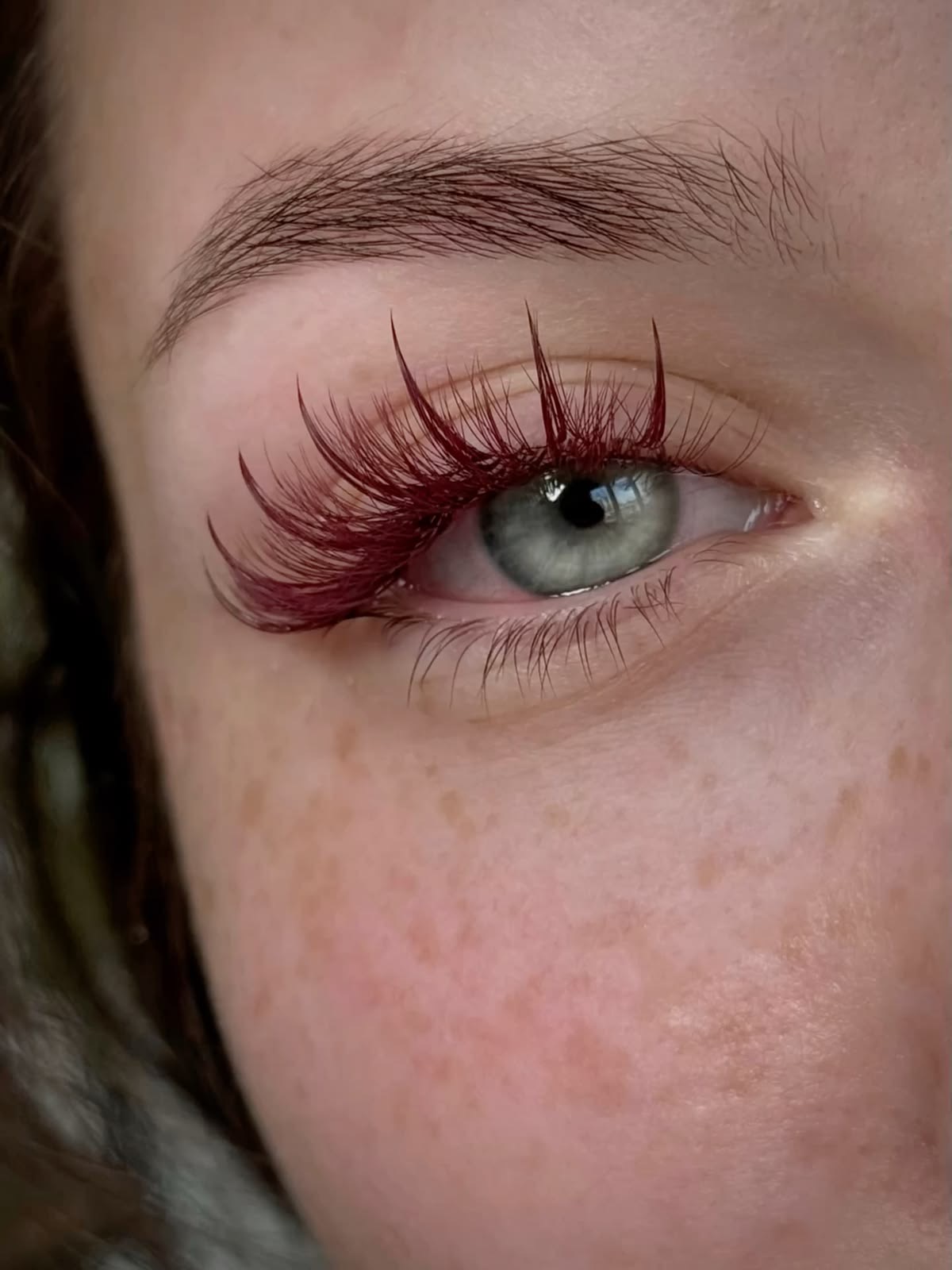 Burgundy spalva ANNY’S LASHES LUXURY BLAKSTIENOS - Image 8
