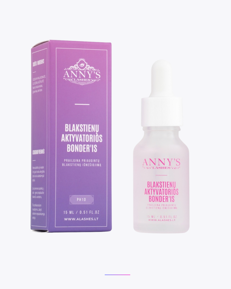 Atnaujintas! Anny’s Lashes super bonder’is – aktyvatorius
